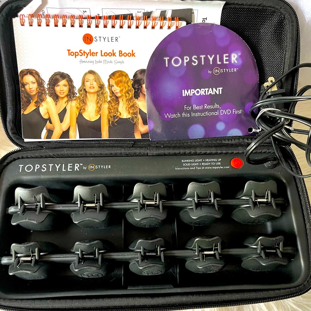 Topstyler by InStyler Ceramic Styling Shell Pods for Stunning Curla